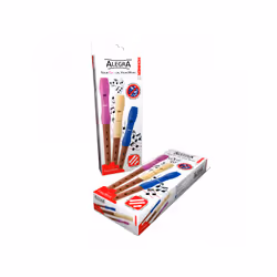Hohner Alegra Embouchure terminale (oblique) Plastique, Bois Bleu, Bois