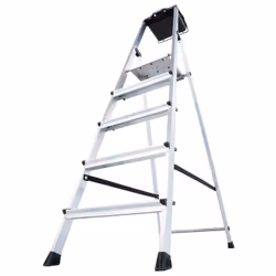 Krause 126535 échelle Echelle coulissante Aluminium, Noir