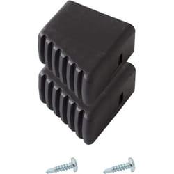 Pied monto noir 40x20 mm (paire)