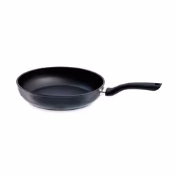Fissler 045-301-20-100/0, Rond, Poêle polyvalente, Noir, Aluminium, Vitrocéramique, Gaz, Halogène, Induction, Italie