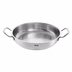 Fissler 084-388-28-100/0, Rond, Serving pan, Acier inoxydable, 230 °C, Acier inoxydable, 3 L