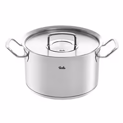 Fissler 084-128-28-000/0, 14 L, Acier inoxydable, Gaz, Halogène, Induction, Acier inoxydable, Acier inoxydable, Acier inoxyda ...