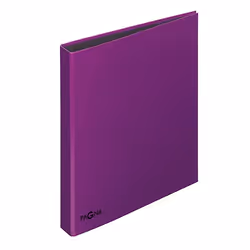 Pagna 20601-12, A4, Anneau rond, Rangement, Carton, Violet, Noir