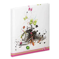 Pagna Chucks album photo et protège-page Couleurs assorties, Blanc 64 feuilles