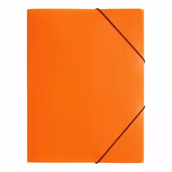 Pagna 21613-09, A4, Polypropylène (PP), Caoutchouc, Orange, Portrait