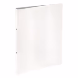 Pagna 20901-02, A4, Anneau rond, Rangement, Polypropylène (PP), Blanc, 1,6 cm