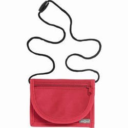 Pagna 99507-03 portefeuille, étui pour cartes, support de documents de voyage Rouge Nylon