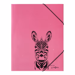 Pagna Save me, A4, Carton, Fuchsia, Portrait, Elastique