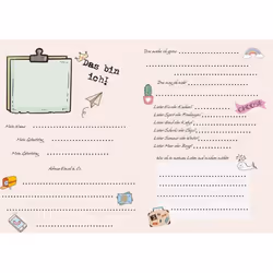 Pagna 20369-15 bloc-notes 60 feuilles Noir, Blanc