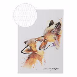 Pagna 26082-15, Image, Blanc, Jaune, A5, 128 feuilles, Papier avec grille de points, Couverture rigide