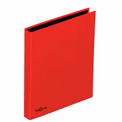 Pagna 20407-03, A5, Anneau rond, Rangement, Carton, Rouge, Noir