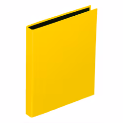 Pagna 20607-04, A4, Anneau rond, Rangement, Carton, Jaune, Noir
