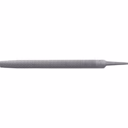 description Râpe plate denture 2 avec manche bi-matière. Forme : demi-ronde. Section transversale : 20 x 5 mm. Convient parti ...