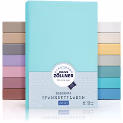 Julius Zöllner 8320147600, Eponge, Coton, 70 x 140 cm, Couleur menthe, Monochromatique, 100% cotton