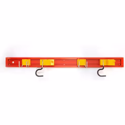 Description générale Le rail de rangement pour outils de jardin UM-M de WOLF-Garten est conçu pour maximiser l'espace tout en ...