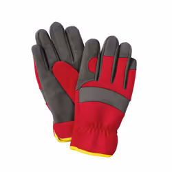 WOLF-Garten GH-U 8, Gants de jardin, Noir, Rouge, Wash 30 °C