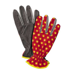WOLF-Garten GH-BA 8 Gants de jardin Noir, Rouge, Jaune