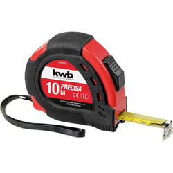Mètre-ruban KWB 060810 10 m acier, plastique