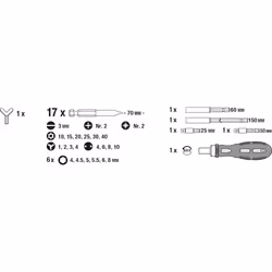 kwb 106800 embout de tournevis 63 pièce(s) - Vue supplémentaire 3