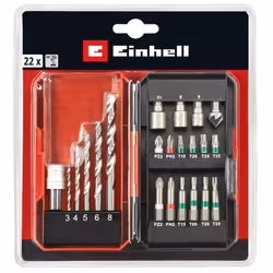 Einhell 49108806 embout de tournevis 22 pièce(s) - Vue supplémentaire 4
