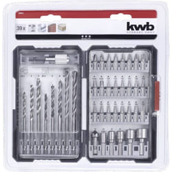 108955 39 pièces Assortiment de forets et d'embouts - KWB