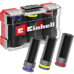 Einhell Impact Set d'embouts et clés à douille 1/2 109263