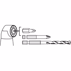 kwb 90 ° angle bits et ensemble de forage