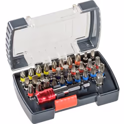Informations techniques Propulseur : 1/4" (6.3 mm) Quantités (LOV – uniqmt pour titre) : 32 pièces Spécificités des embouts : ...