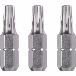 kwb 121215, 3 pièce(s), Torx, T15, 25 mm, 25,4 / 4 mm (1 / 4"), Hexagonal