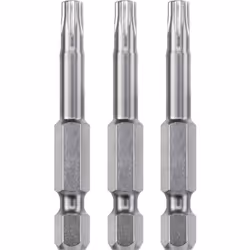 Informations techniques Longueur : 50 mm Matériau : acier Propulseur : 1/4" (6.3 mm) Taille (tournevis) : T 40 Embouts INDUST ...