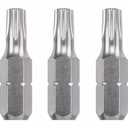 Informations techniques Longueur : 25 mm Matériau : acier Propulseur : 1/4" (6.3 mm) Embouts INDUSTRIAL STEEL, 25 mm, TT 20 L ...