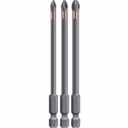 Informations techniques Longueur : 100 mm Propulseur : 1/4" (6.3 mm) Quantités (LOV – uniqmt pour titre) : 3 pièces SET d'emb ...