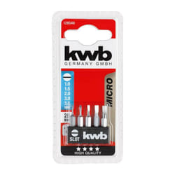 KWB - 128540 128540 Jeu d'embouts acier 1 pc(s) R946631
