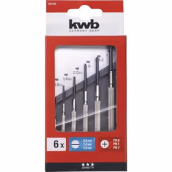 Coffret dhorloger - KWB - 145190 - 6 pièces - Outils pour montre - Tête rotative
