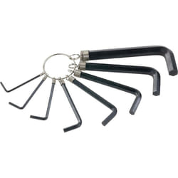 Clé mâle à six pans 2 mm, 2.5 mm, 3 mm, 4 mm, 5 mm, 6 mm, 8 mm, 10 mm 8 pièces D259242 - KWB