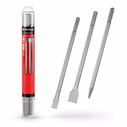 Le 3 pièces Le jeu de burins SDS Max 400 mm est une solution tout-en-un conçue pour une gamme de travaux de démolition et de  ...