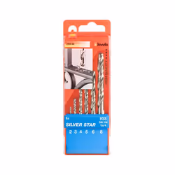 kwb SILVER STAR HSS, Perceuse, Ensemble de forets, Rotation vers la droite, Fer, Plastique, Profil, Acier inoxydable, Plaque ...