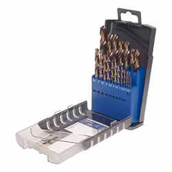 kwb COBALT HSS CO, Perceuse, Ensemble de forets, Rotation vers la droite, Fer, Plastique, Profil, Acier inoxydable, Plaque d' ...