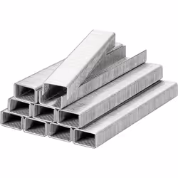 Informations techniques Type de produit: Pointes pour cloueuse Pinces, 11,4 mm x 14 mm, fil fin, acier, 1000 pcs. Fil d'acier ...