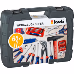 kwb Tool Case 65 PC, 65 outils