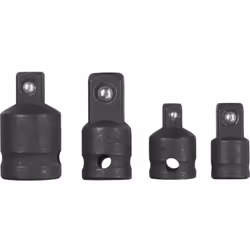 Informations techniques Matériau : Acier Chrome-Vanadium Propulseur : 1/4" (6.3 mm), 3/8" (10 mm), 1/2" (12.5 mm) Adaptateur  ...