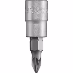 Informations techniques Matériau : acier Propriété du matériau : chromé Propulseur : 1/4" Taille (tournevis) : PZ 1 Embouts P ...