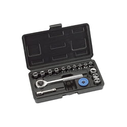 Einhell 49371990 Jeu de cliquets 13 clés, douille 1/4', rallonge 50 mm - KWB