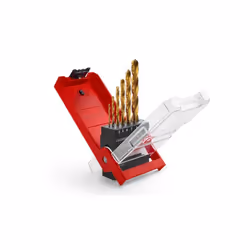 Lot de 6 forets en titane HSS-TiN pour métal | EINHELL 49427006
