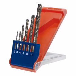 kwb 428040, Perceuse, Ensemble de forets, Rotation vers la droite, Fer, Plastique, Profil, Tôle métallique, Acier inoxydable, ...
