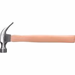 Informations techniques Type de produit: Marteau arrache-clou Marteau à griffes, manche en bois Manche en bois Hickory, tête  ...