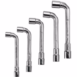 KWB Einhell 49470150 Jeu de 5 clés tubulaires coudées 8/9/10/11/13 mm Jeu de clés tubulaires coudées KWB 8-13, 5/1 49470150 - ...