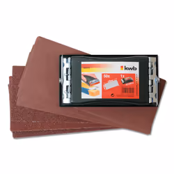 kwb 485170, Flexible, Ponceuse à main, Marron, 230 x 93 mm