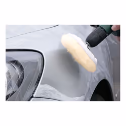 kwb 485500, Éponge de polissage, 13,5 cm, Blanc, Laine