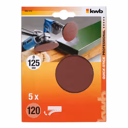 kwb 488330 Accessoire de ponceuse 5 pièce(s) Disque de ponçage
